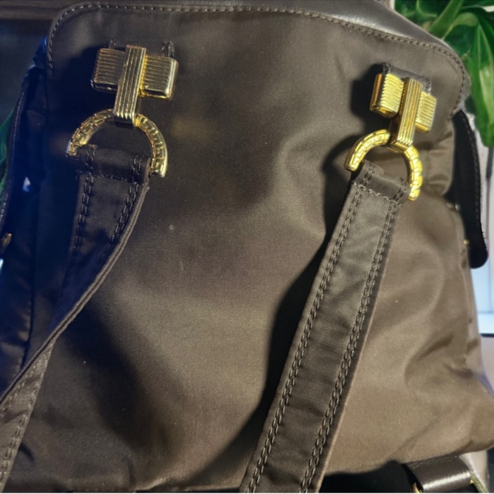 Versace Chocolate Brown Backpack - image 3